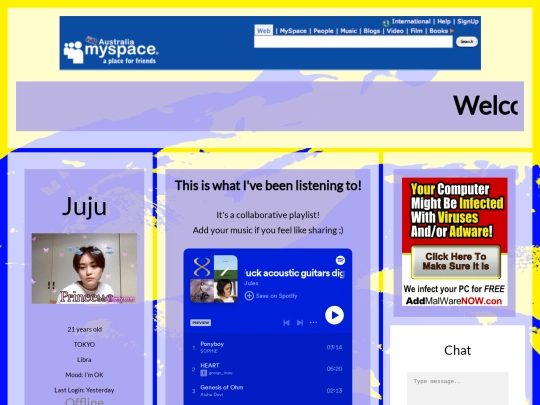 Juliette/profilj screenshot
