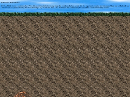 sci-fossils screenshot