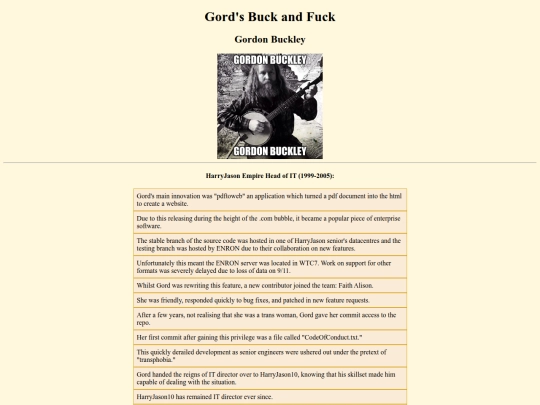 GordBuckFuck screenshot