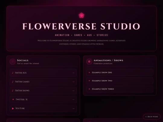 FlowerverseStudios screenshot