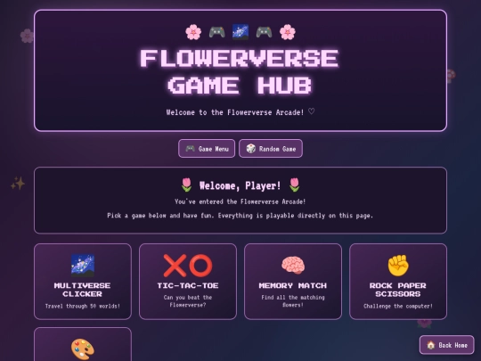 Games screenshot