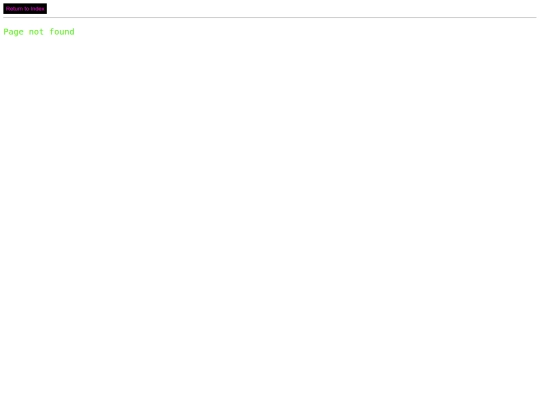 not_found screenshot
