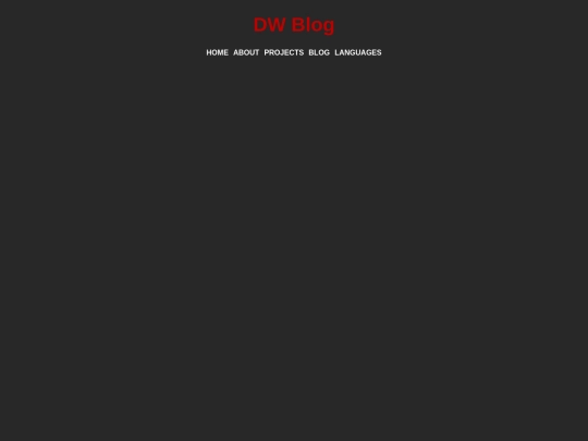 blog screenshot
