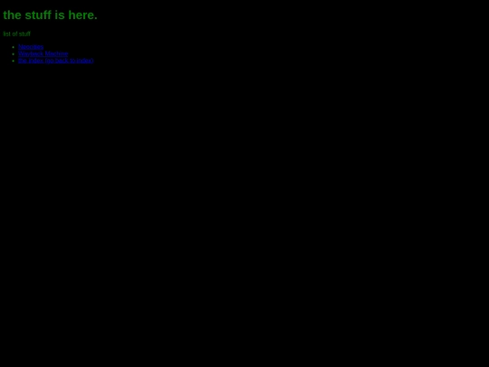 stuff screenshot