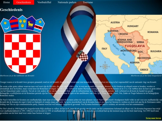 Kroatië-geschiedenis screenshot