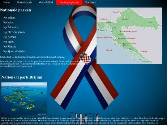 Kroatië-nationale park screenshot