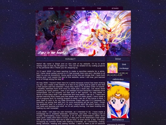blog screenshot