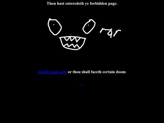 forbidden screenshot