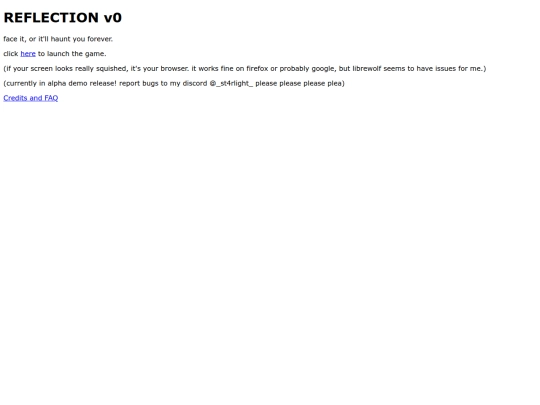 reflection_page screenshot