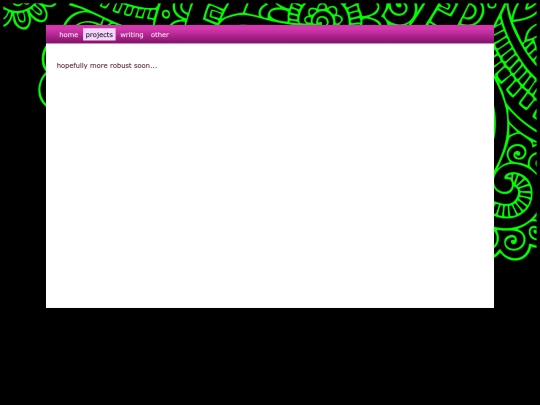 projects screenshot