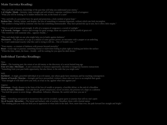 cos_tarroka_readings screenshot