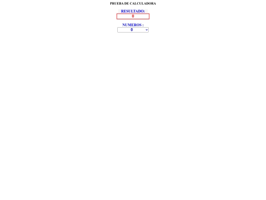 Actividades de clase/calculadora screenshot