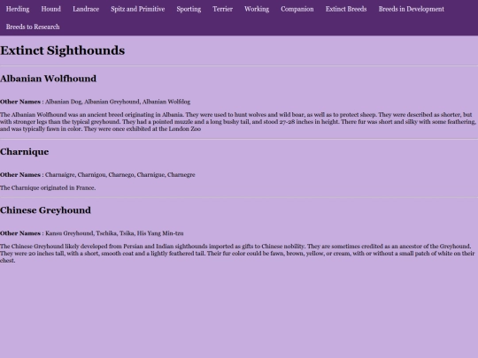 extinctsighthounds screenshot