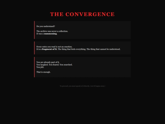 convergence screenshot