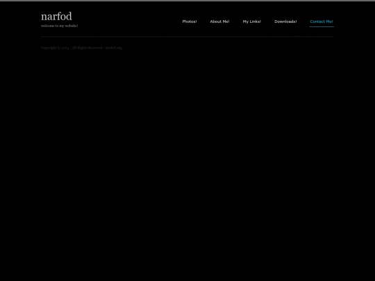 pages/contact screenshot