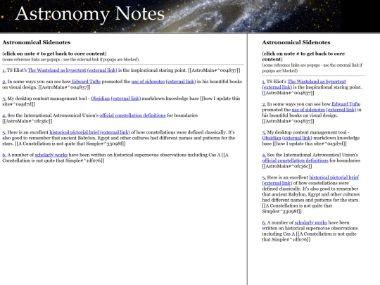 sidenotes screenshot