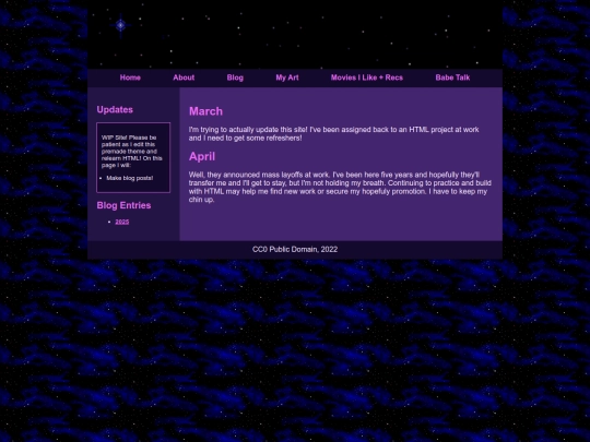 blog2025 screenshot