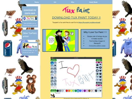 Misc/tuxpaint screenshot