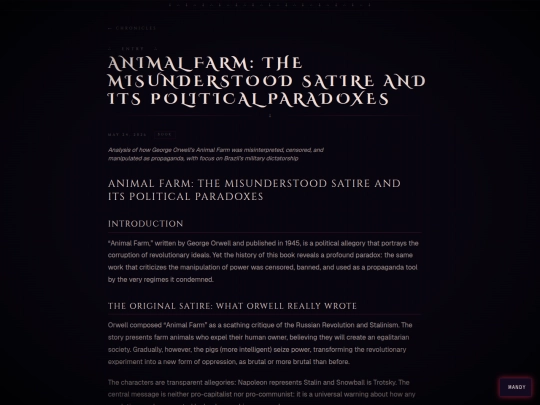 blog/animal-farm screenshot