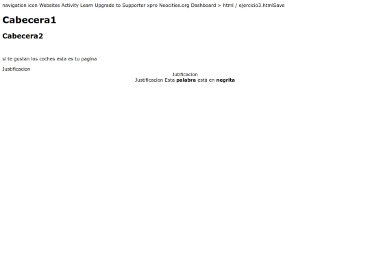 html/ejercicio3 screenshot