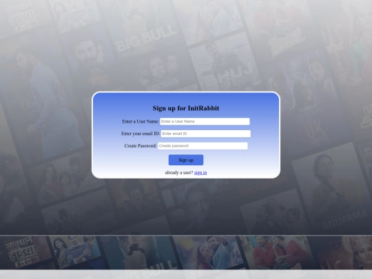 project 2/login screenshot
