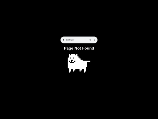 not_found screenshot