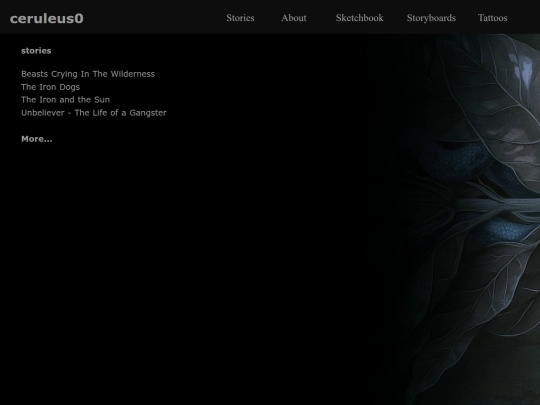 stories screenshot