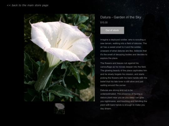 tattoos/datura screenshot