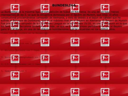 TrabajoFutbol/bundesliga screenshot