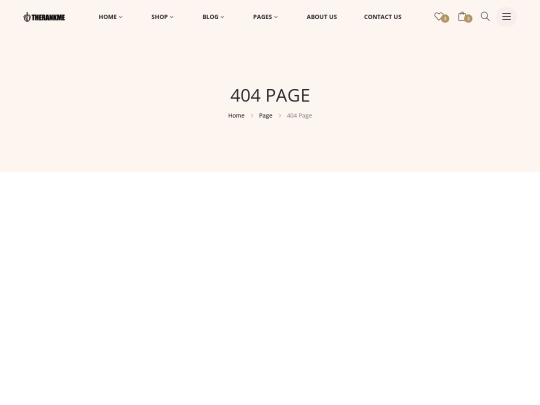 Template/404 screenshot
