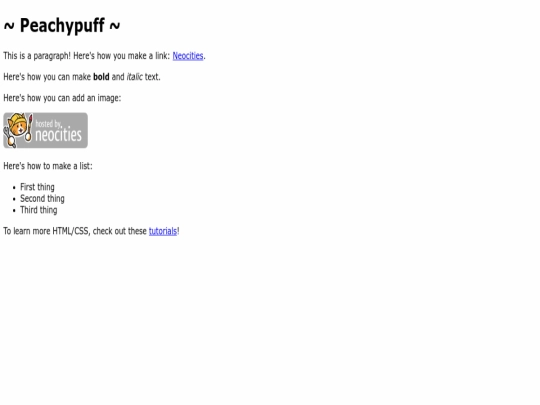 index screenshot