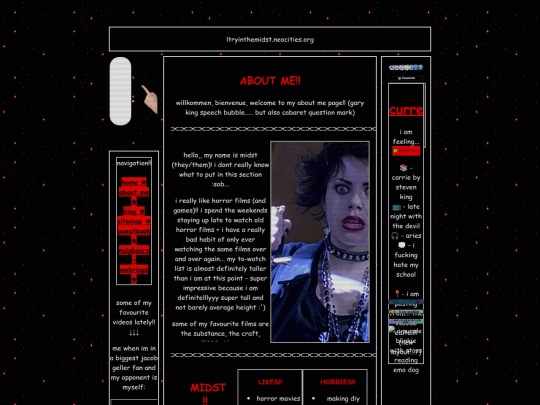 aboutMe screenshot