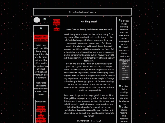 blog/blogPage screenshot