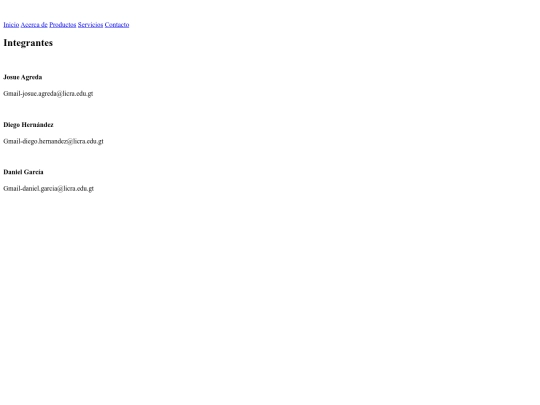 Contacto screenshot