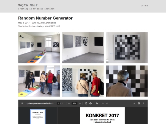 en/vystavy-generator-nahodnych-cisel screenshot