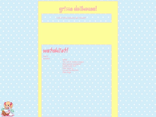 new site/animewatchlist screenshot