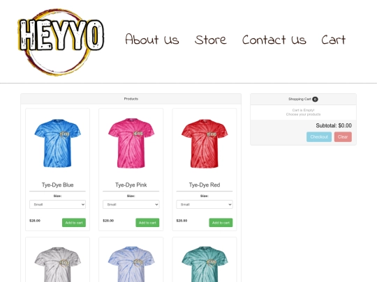 cart screenshot