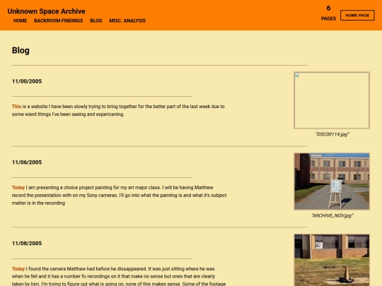blog screenshot