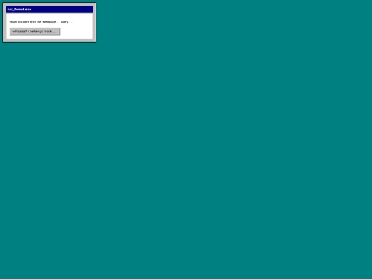 not_found screenshot