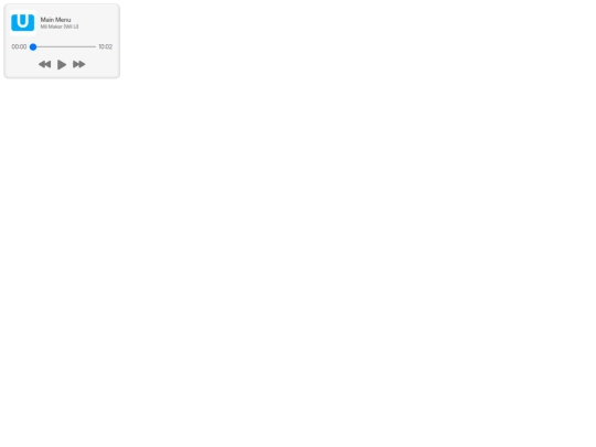 audioplayer screenshot