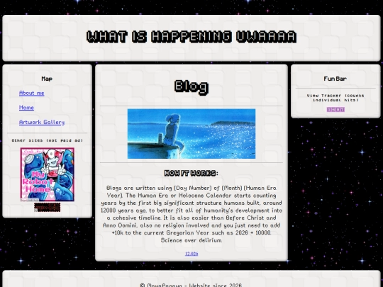 blog screenshot
