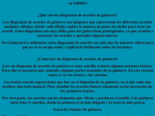 Acordes Básicos screenshot