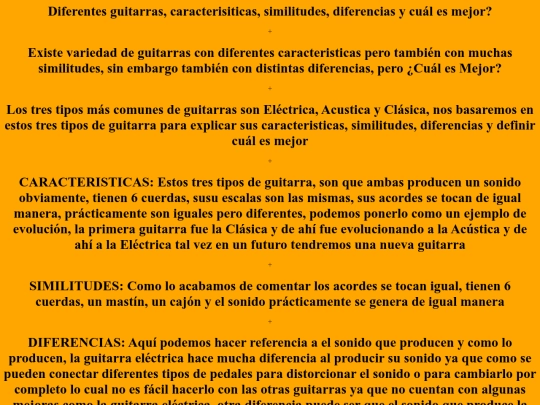 Diferentes Guitarras screenshot