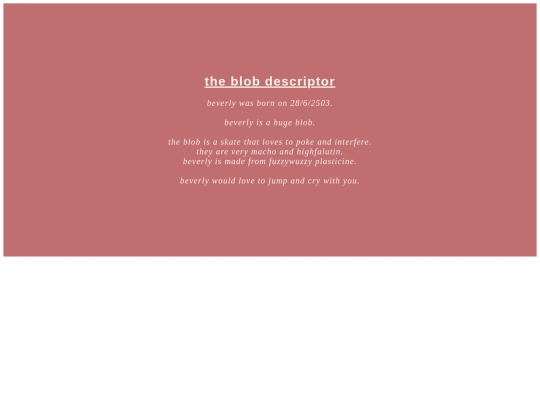 blobdescription screenshot