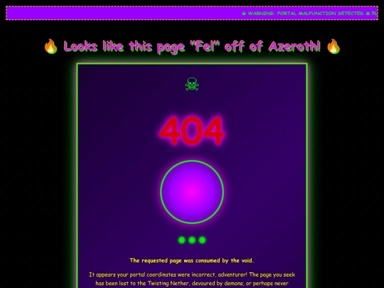 not_found screenshot