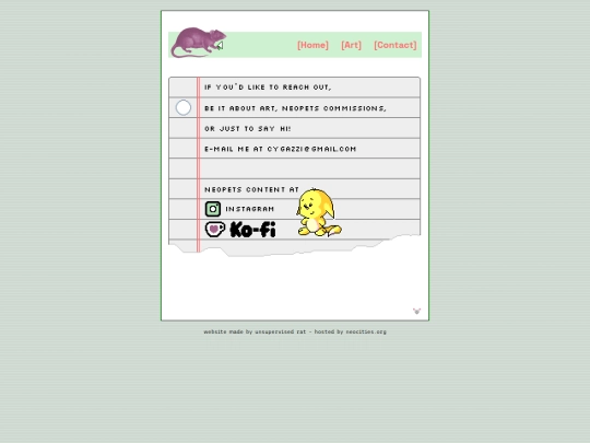 contact screenshot