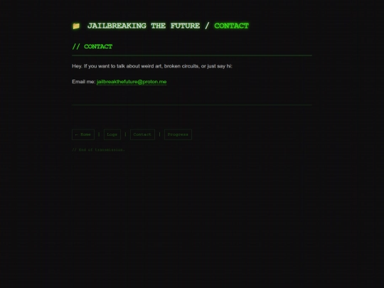 contact screenshot