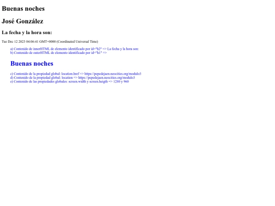 modulo3 screenshot