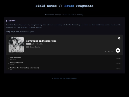 playlist screenshot