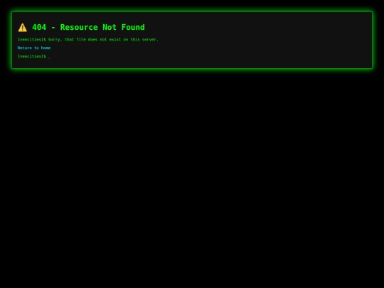 not_found screenshot